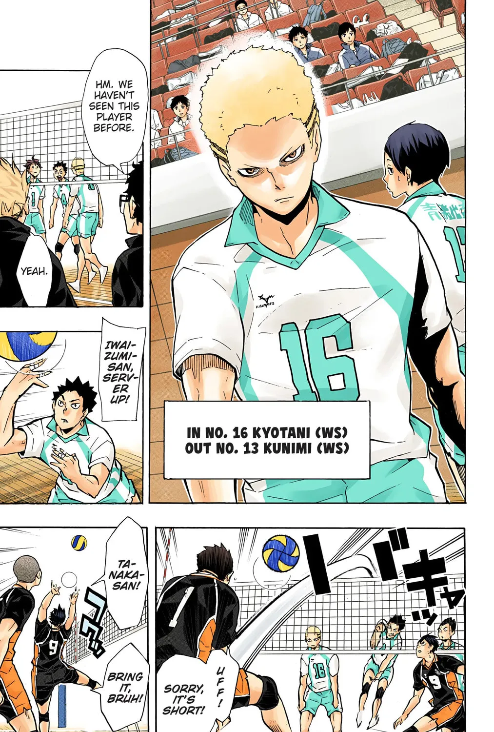 Read Haikyu!! (Official Colored) (Colored) chapter 131 image 30 on Lezhin