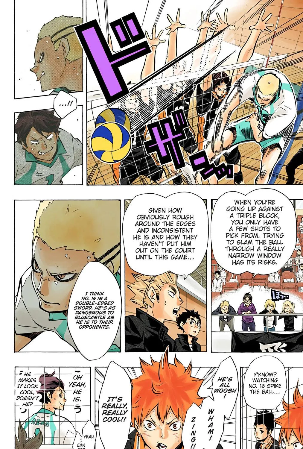Read Haikyu!! (Official Colored) (Colored) chapter 133 image 10 on Lezhin