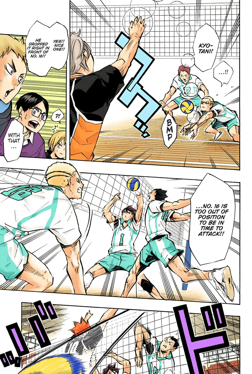 Read Haikyu!! (Official Colored) (Colored) chapter 134 image 18 on Lezhin