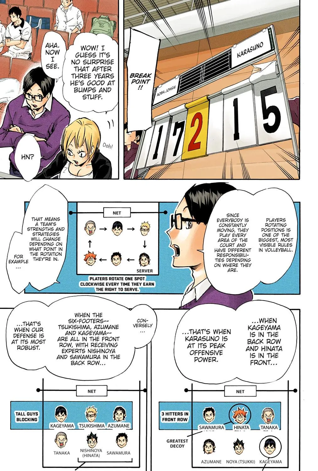 Read Haikyu!! (Official Colored) (Colored) chapter 134 image 22 on Lezhin