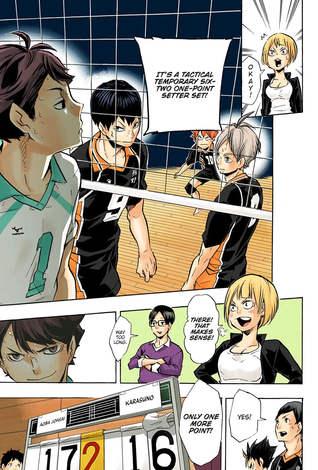 Read Haikyu!! (Official Colored) (Colored) chapter 134 image 32 on Lezhin