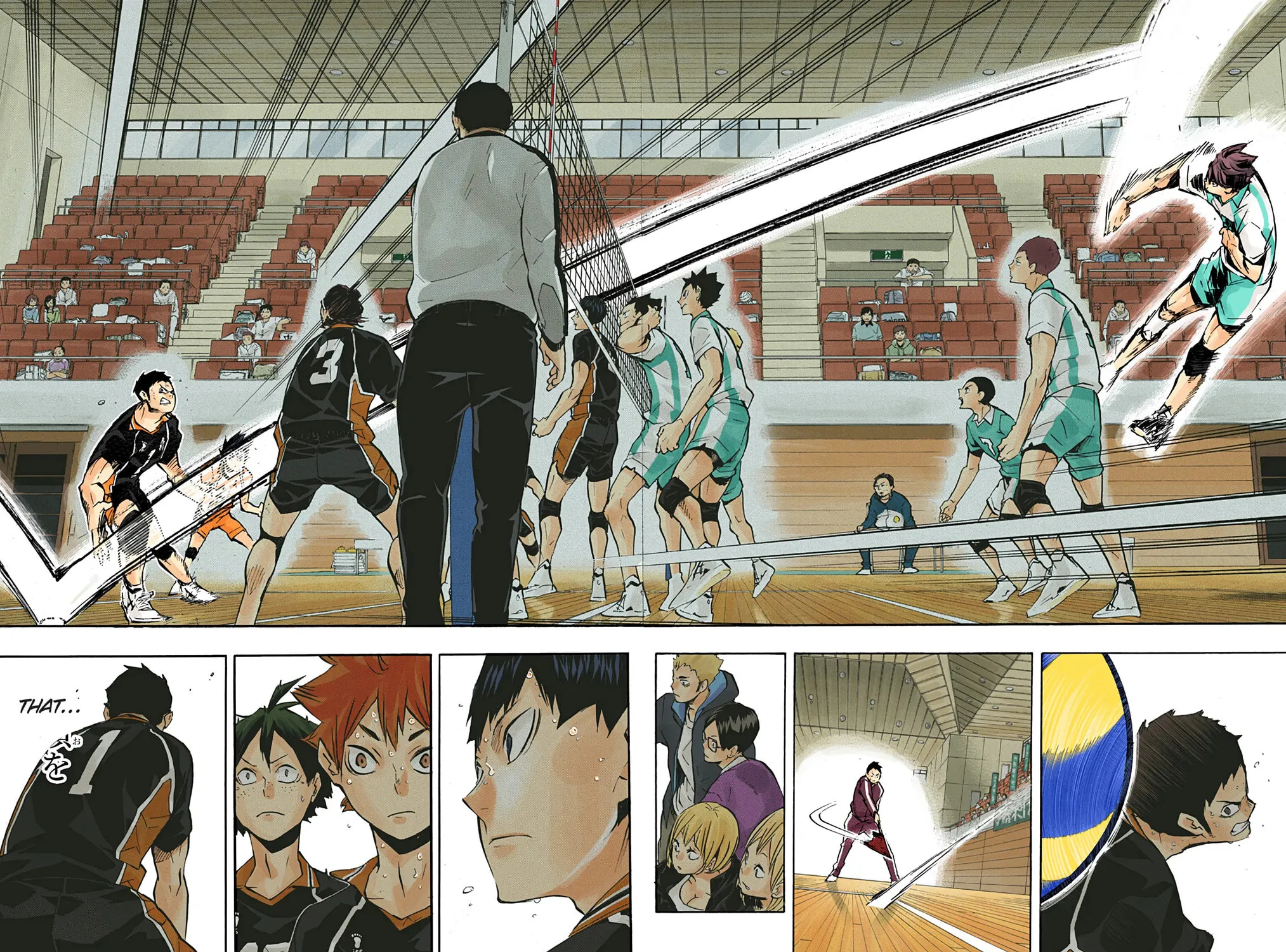 Read Haikyu!! (Official Colored) (Colored) chapter 134 image 6 on Lezhin
