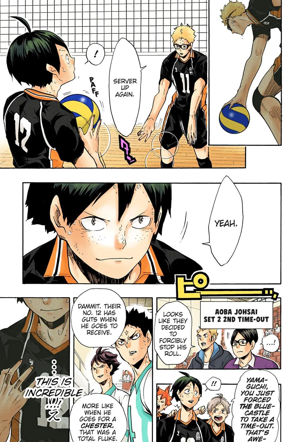 Read Haikyu!! (Official Colored) (Colored) chapter 137 image 22 on Lezhin