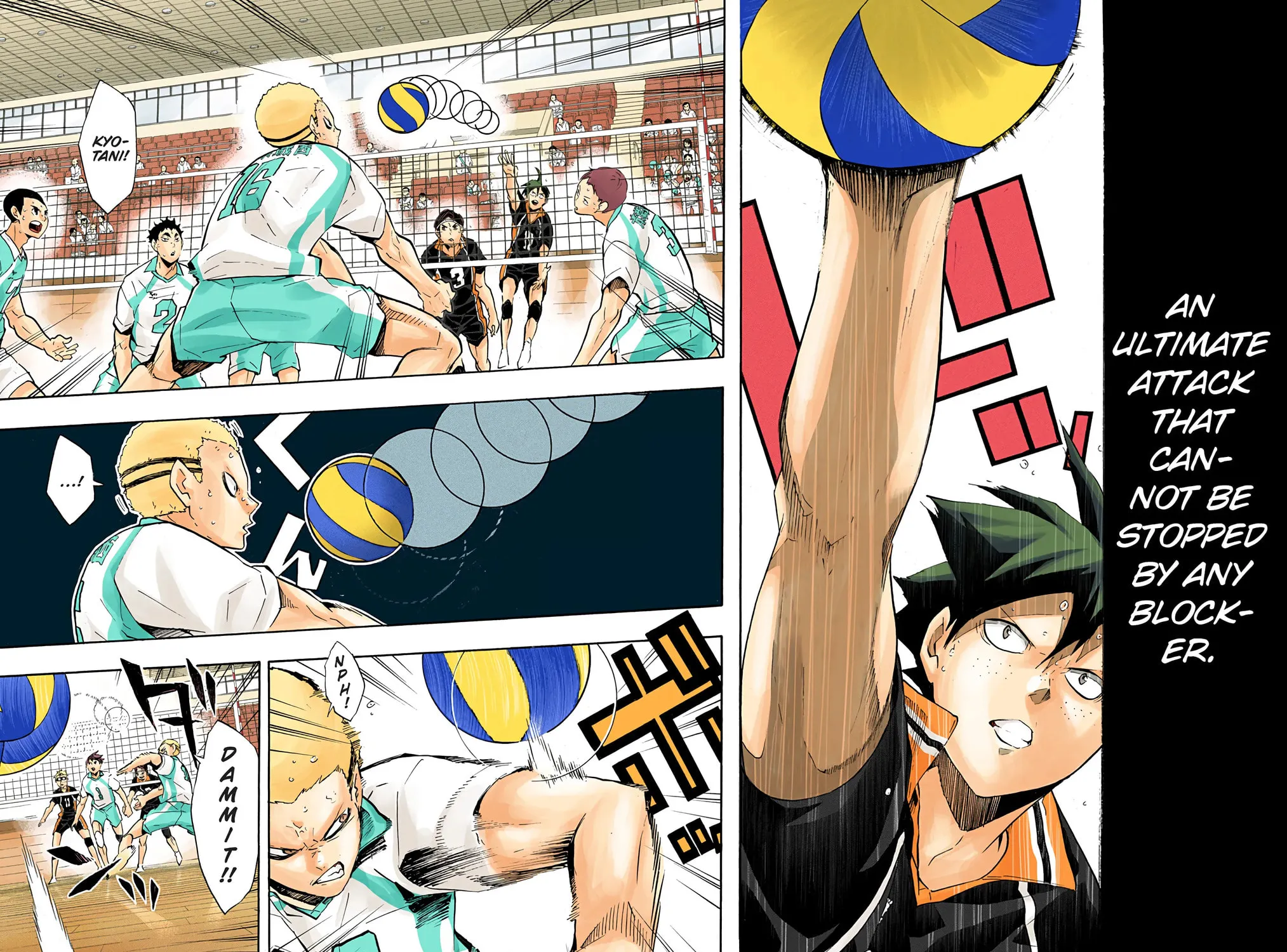 Read Haikyu!! (Official Colored) (Colored) chapter 137 image 6 on Lezhin