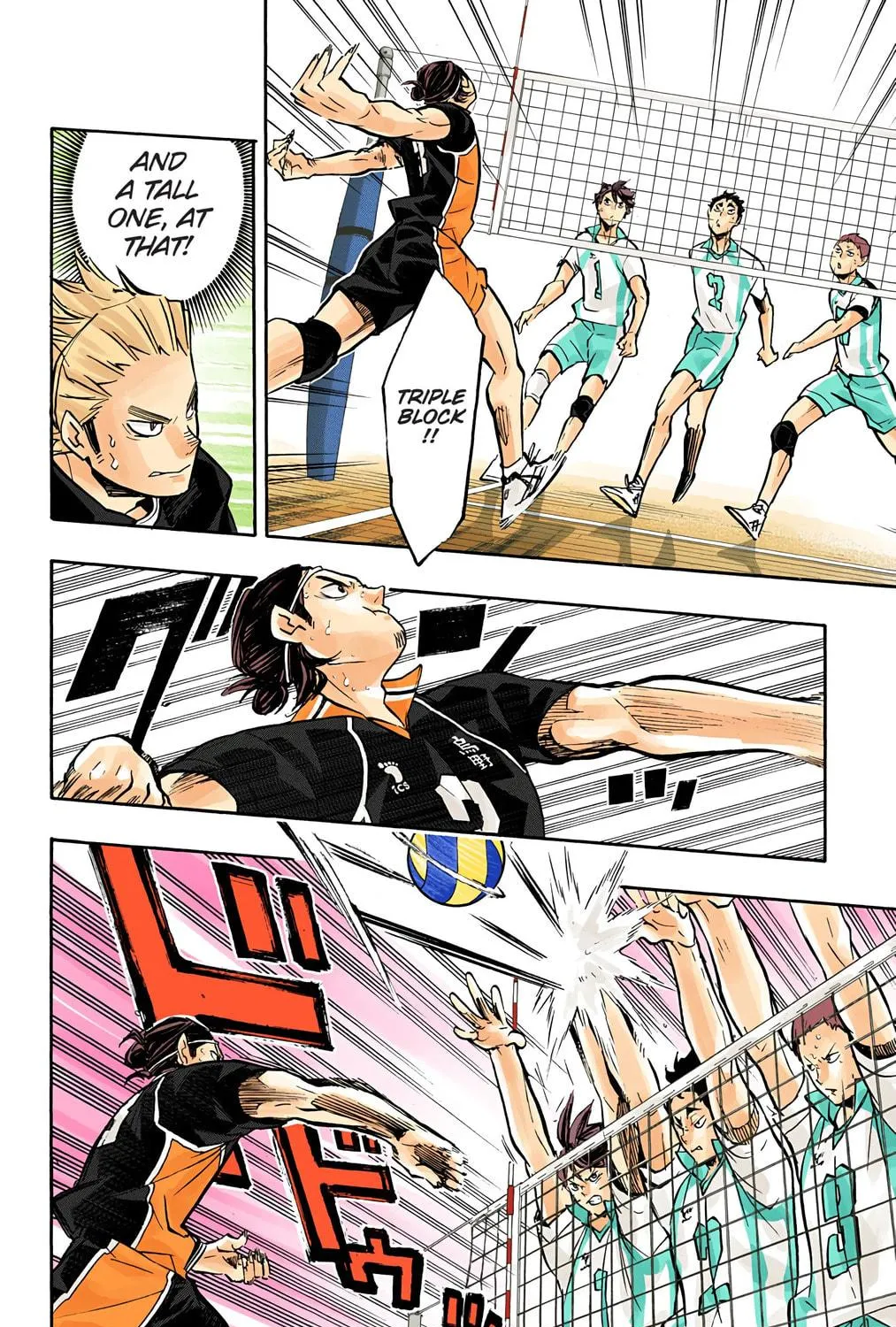 Read Haikyu!! (Official Colored) (Colored) chapter 138 image 10 on Lezhin