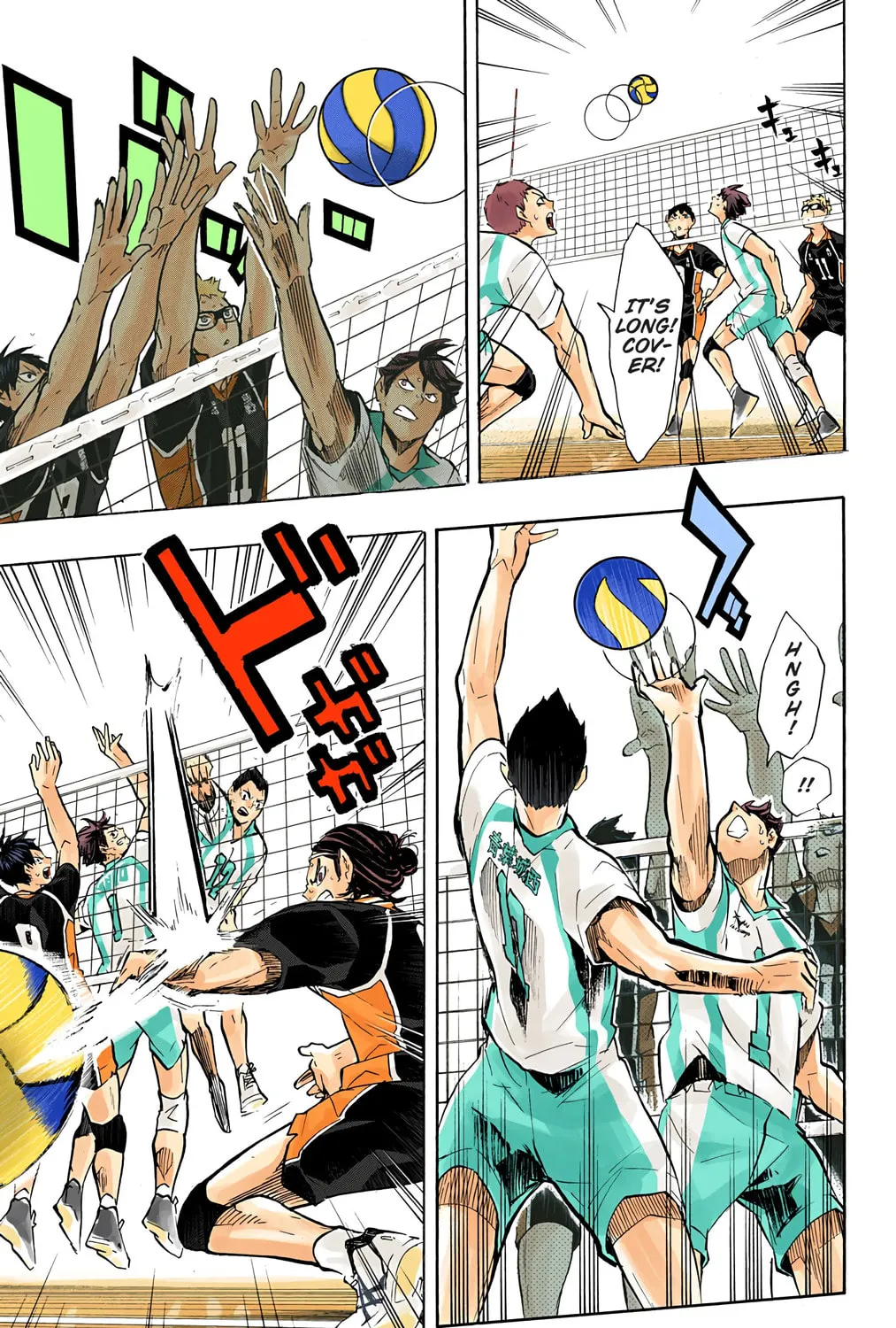Read Haikyu!! (Official Colored) (Colored) chapter 138 image 30 on Lezhin