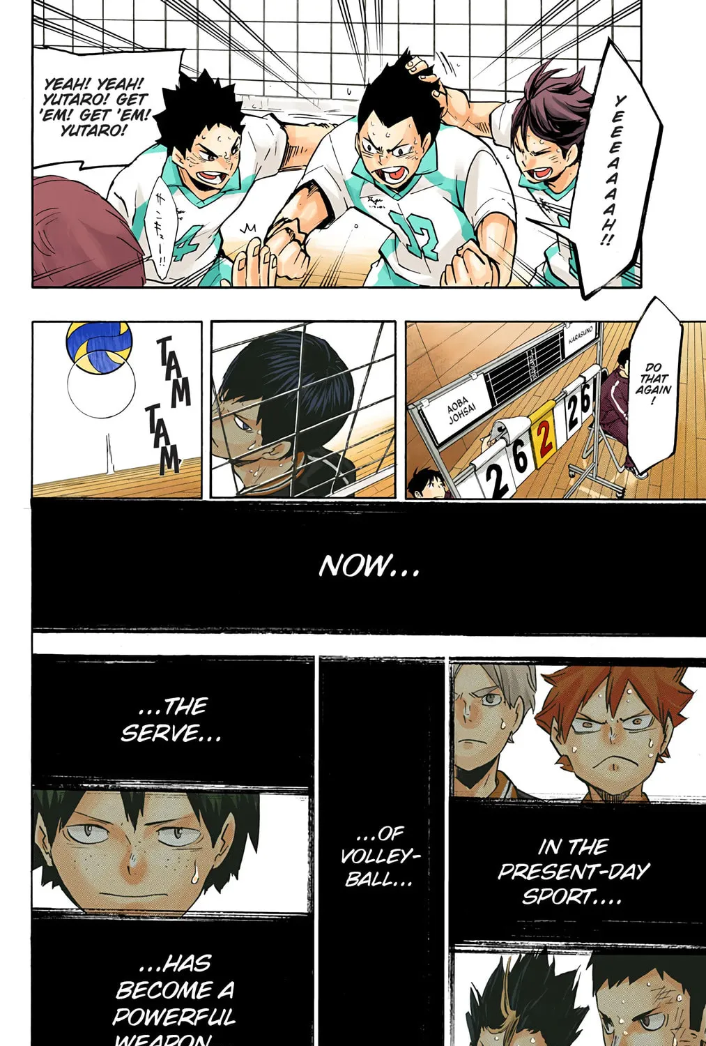 Read Haikyu!! (Official Colored) (Colored) chapter 138 image 32 on Lezhin