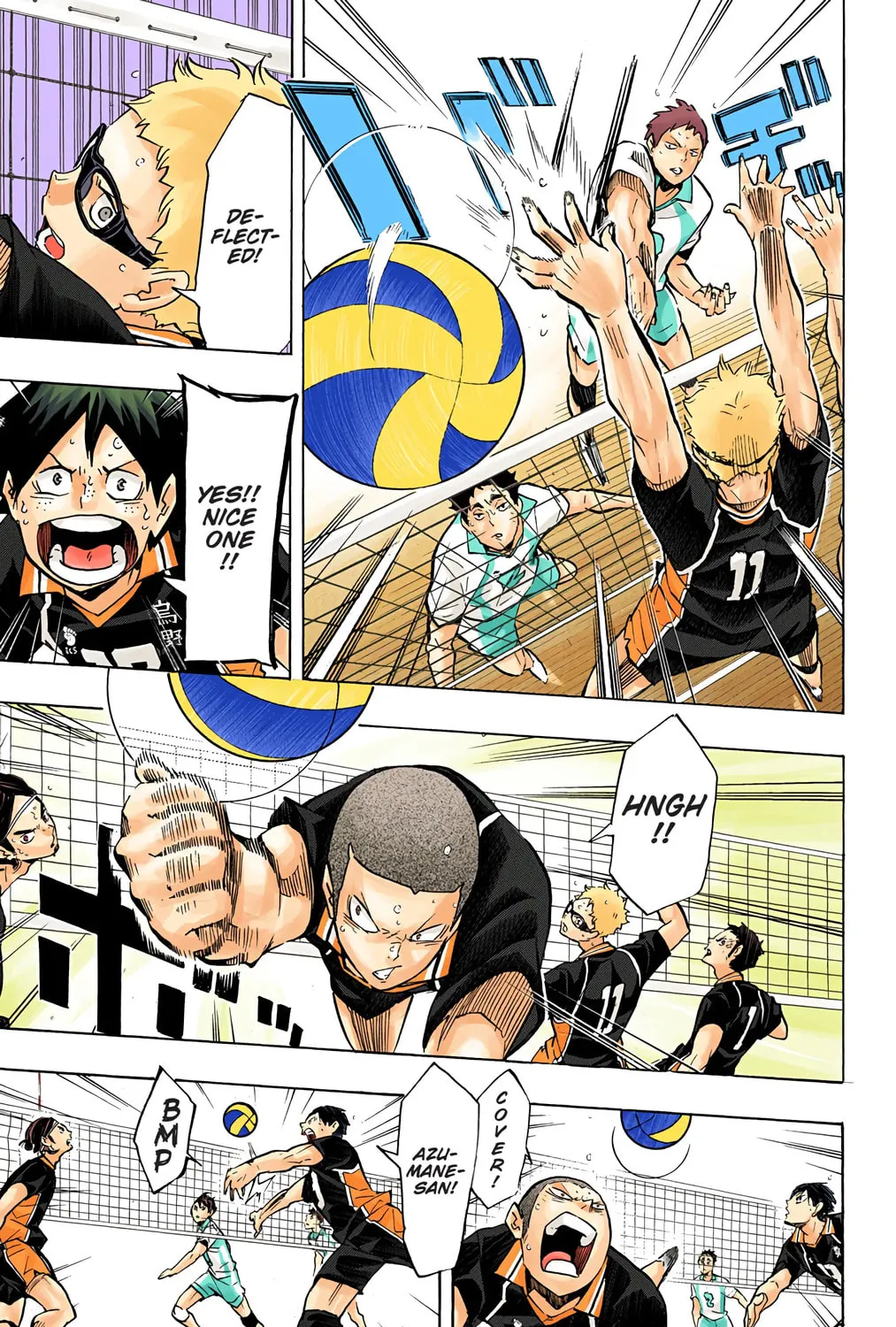Read Haikyu!! (Official Colored) (Colored) chapter 138 image 8 on Lezhin