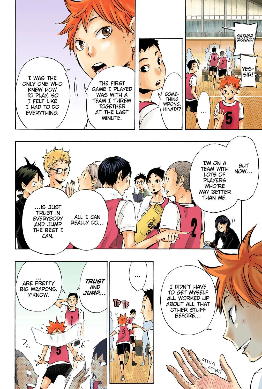 Read Haikyu!! (Official Colored) (Colored) chapter 14 image 10 on Lezhin
