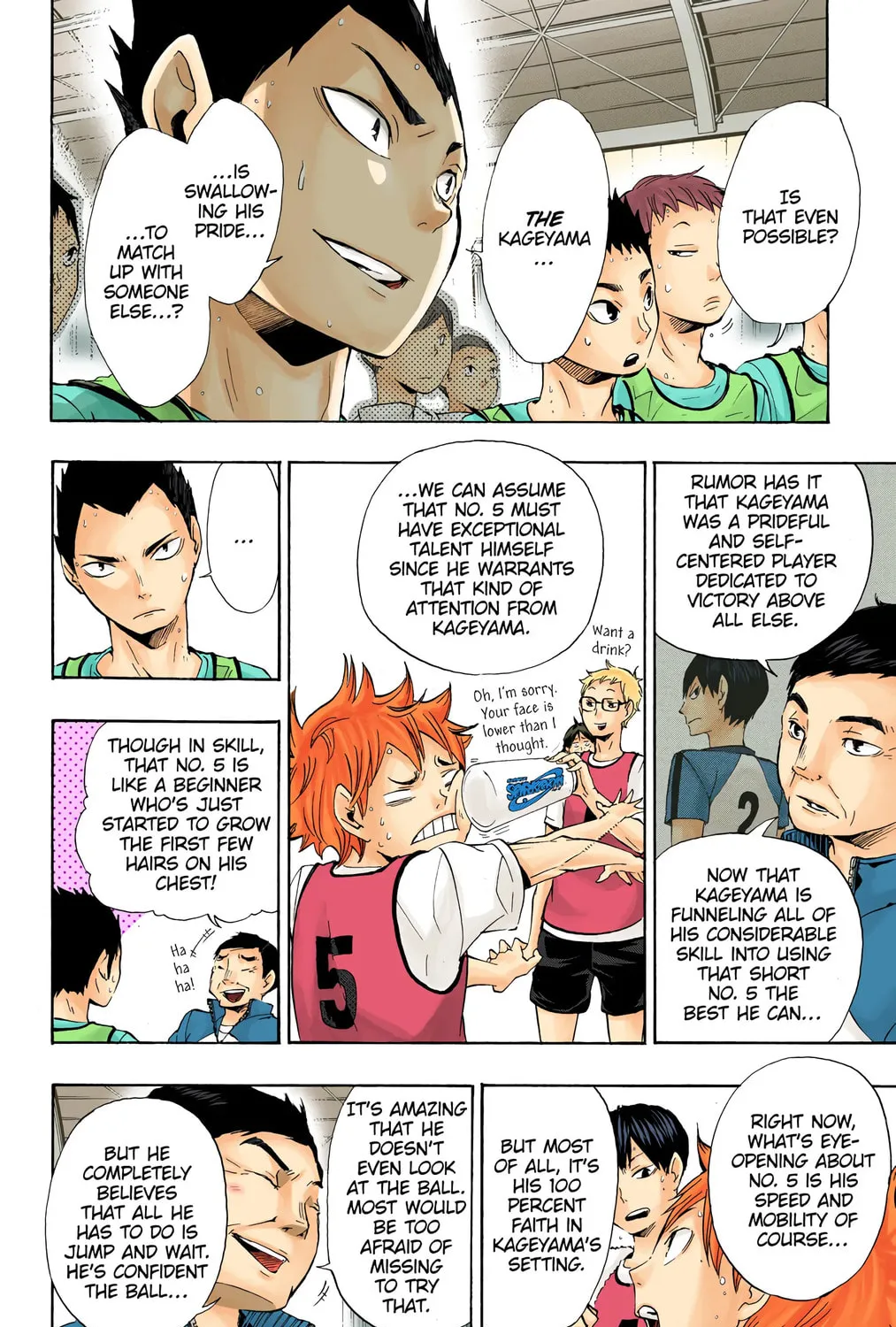 Read Haikyu!! (Official Colored) (Colored) chapter 14 image 14 on Lezhin