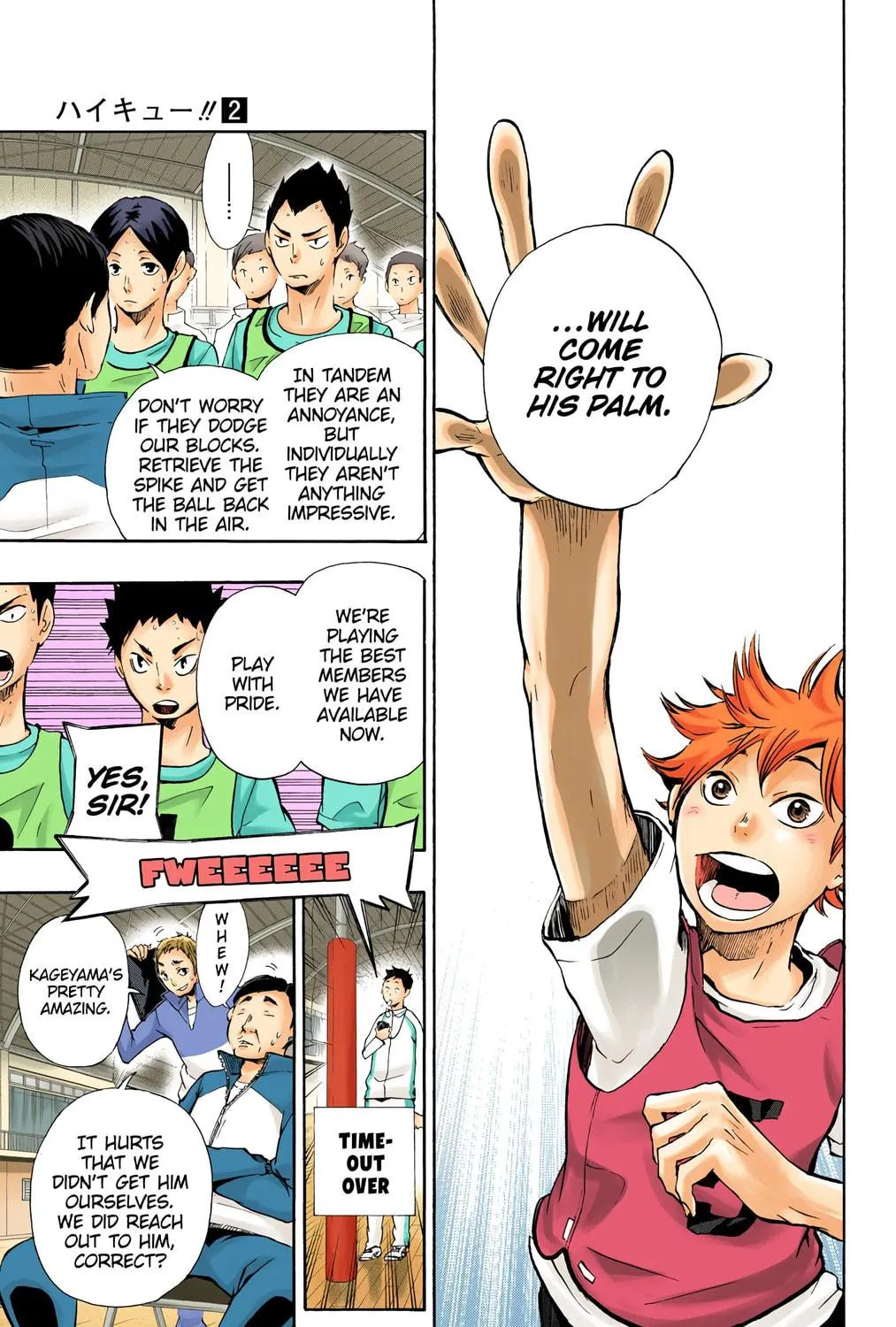 Read Haikyu!! (Official Colored) (Colored) chapter 14 image 16 on Lezhin