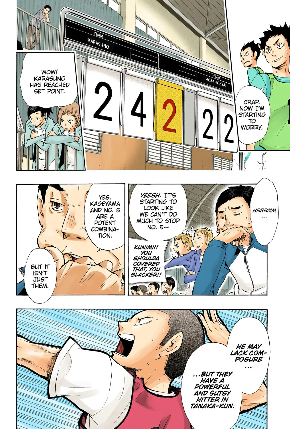 Read Haikyu!! (Official Colored) (Colored) chapter 14 image 26 on Lezhin
