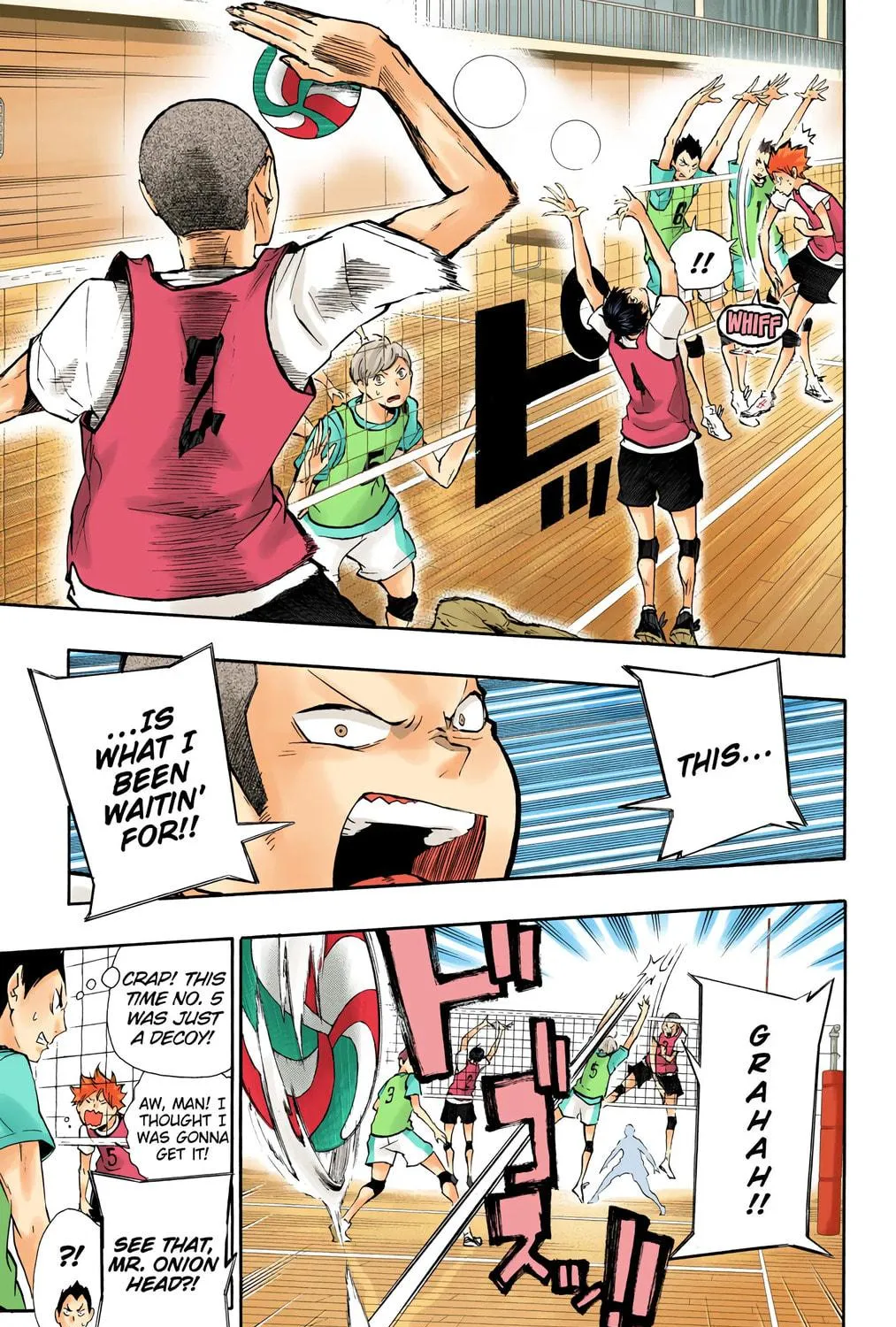 Read Haikyu!! (Official Colored) (Colored) chapter 14 image 4 on Lezhin