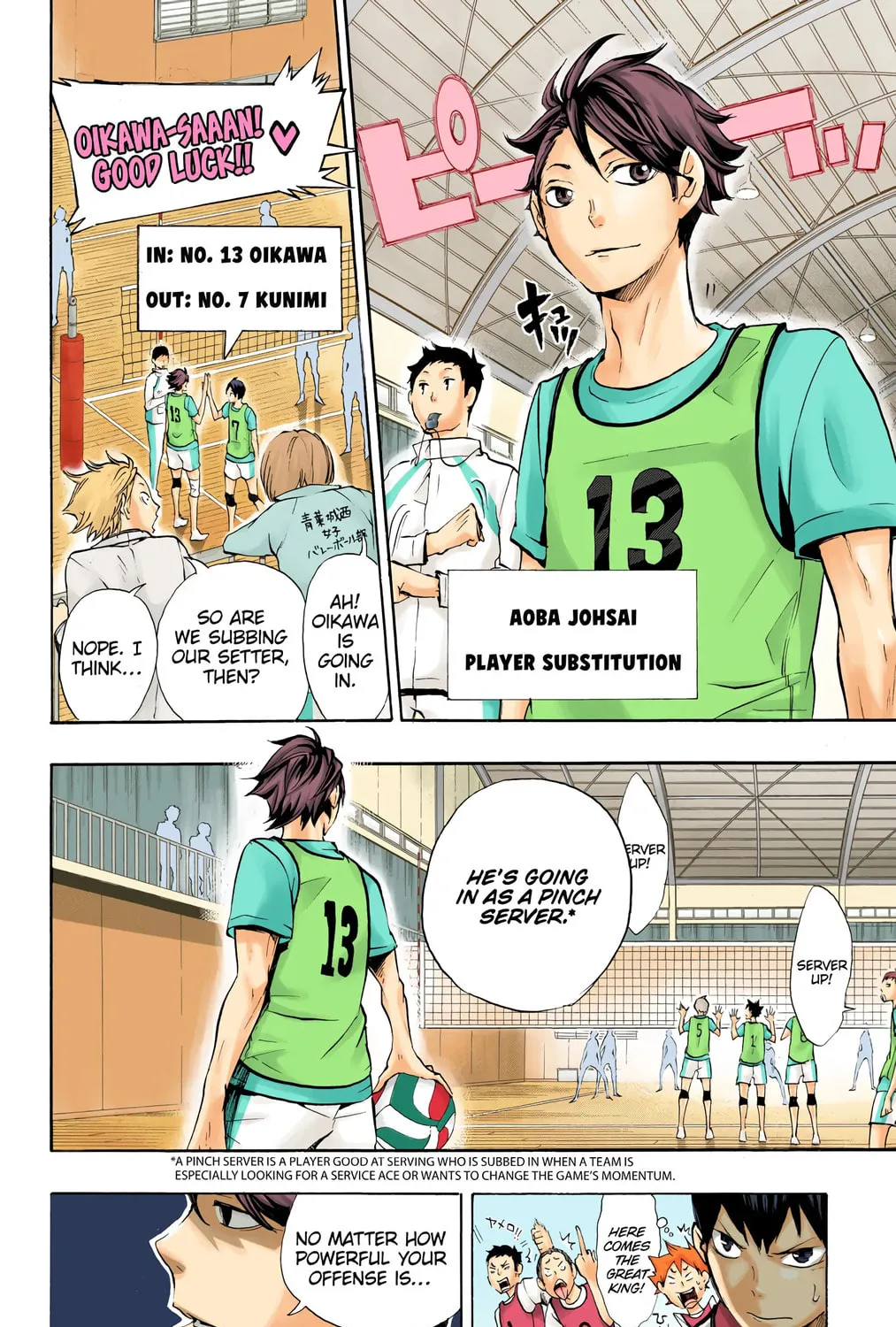 Read Haikyu!! (Official Colored) (Colored) chapter 14 image 48 on Lezhin