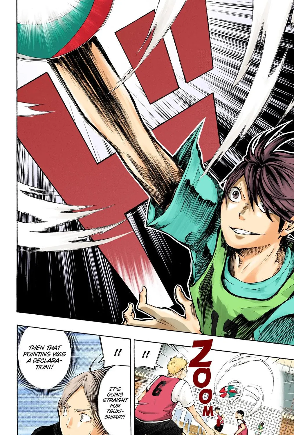 Read Haikyu!! (Official Colored) (Colored) chapter 14 image 52 on Lezhin