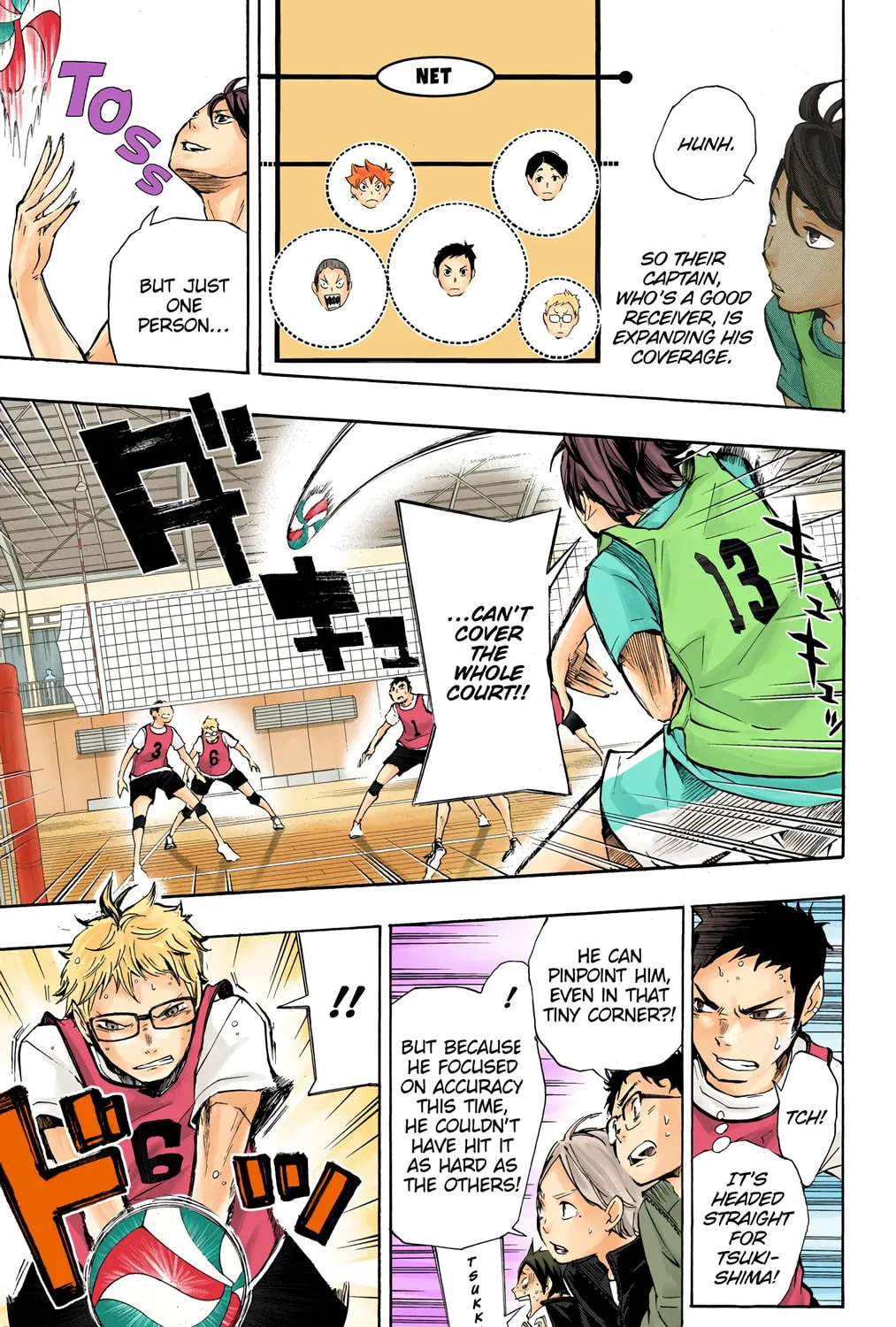 Read Haikyu!! (Official Colored) (Colored) chapter 14 image 62 on Lezhin
