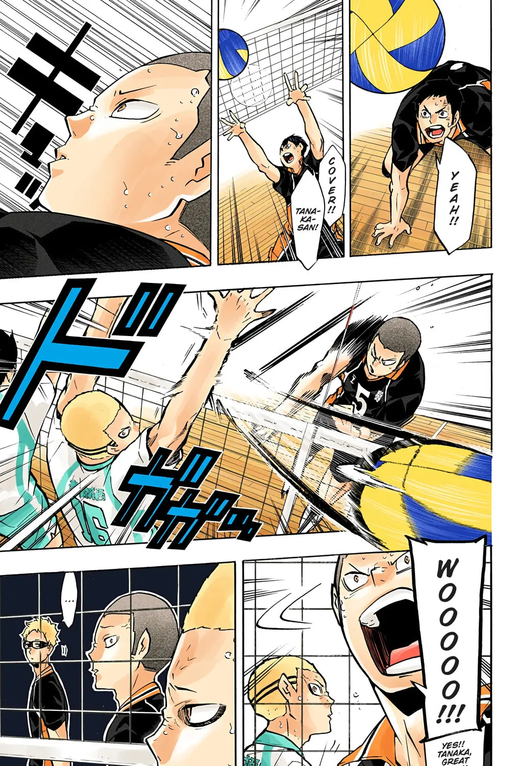 Read Haikyu!! (Official Colored) (Colored) chapter 140 image 12 on Lezhin