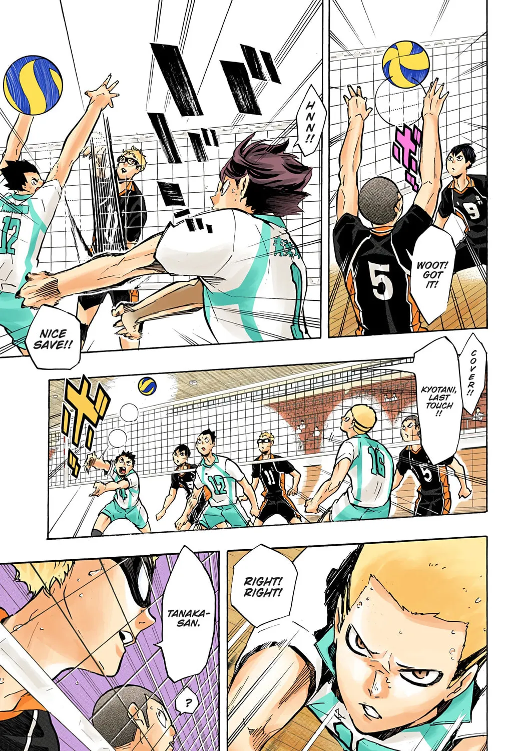 Read Haikyu!! (Official Colored) (Colored) chapter 140 image 24 on Lezhin