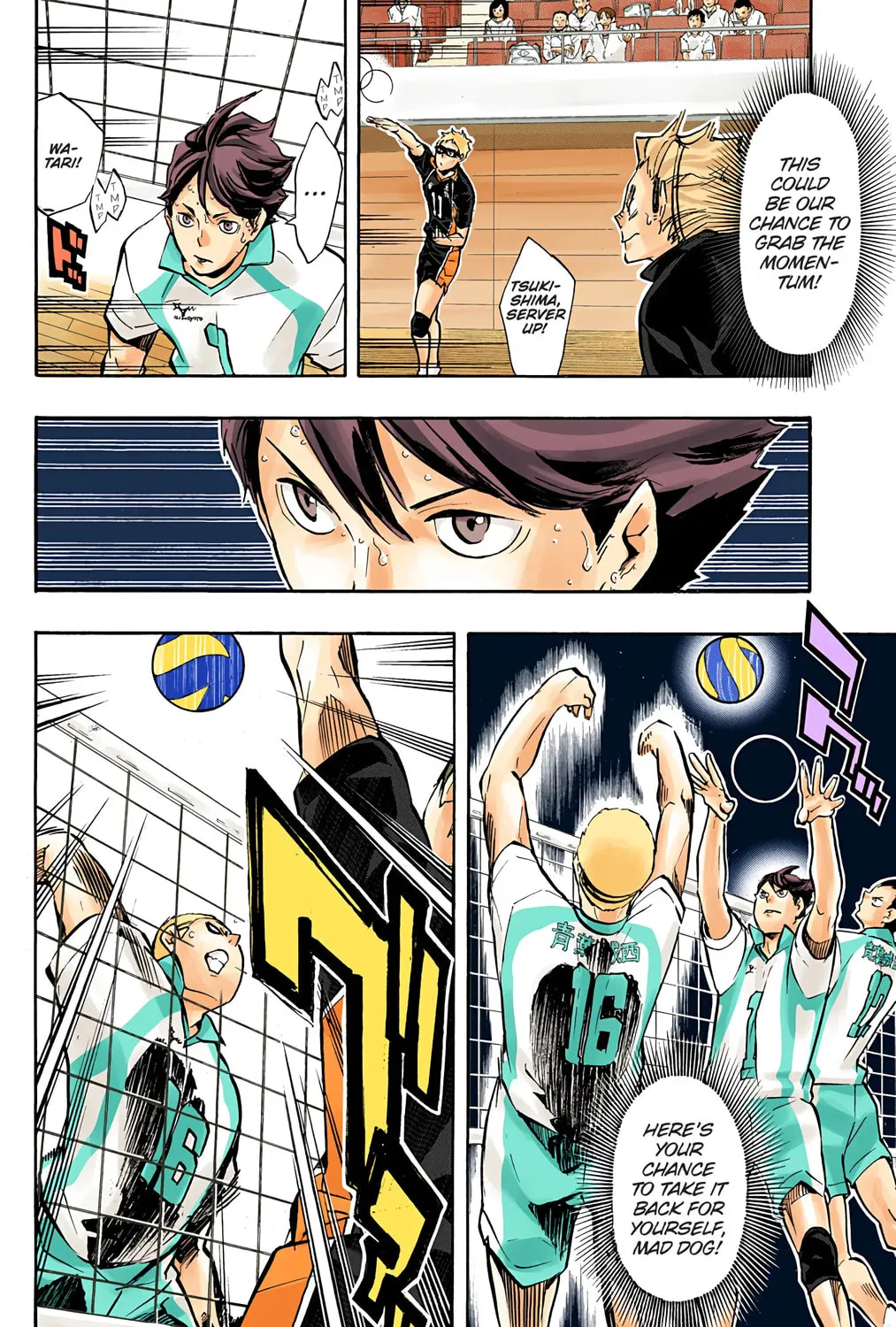 Read Haikyu!! (Official Colored) (Colored) chapter 140 image 30 on Lezhin
