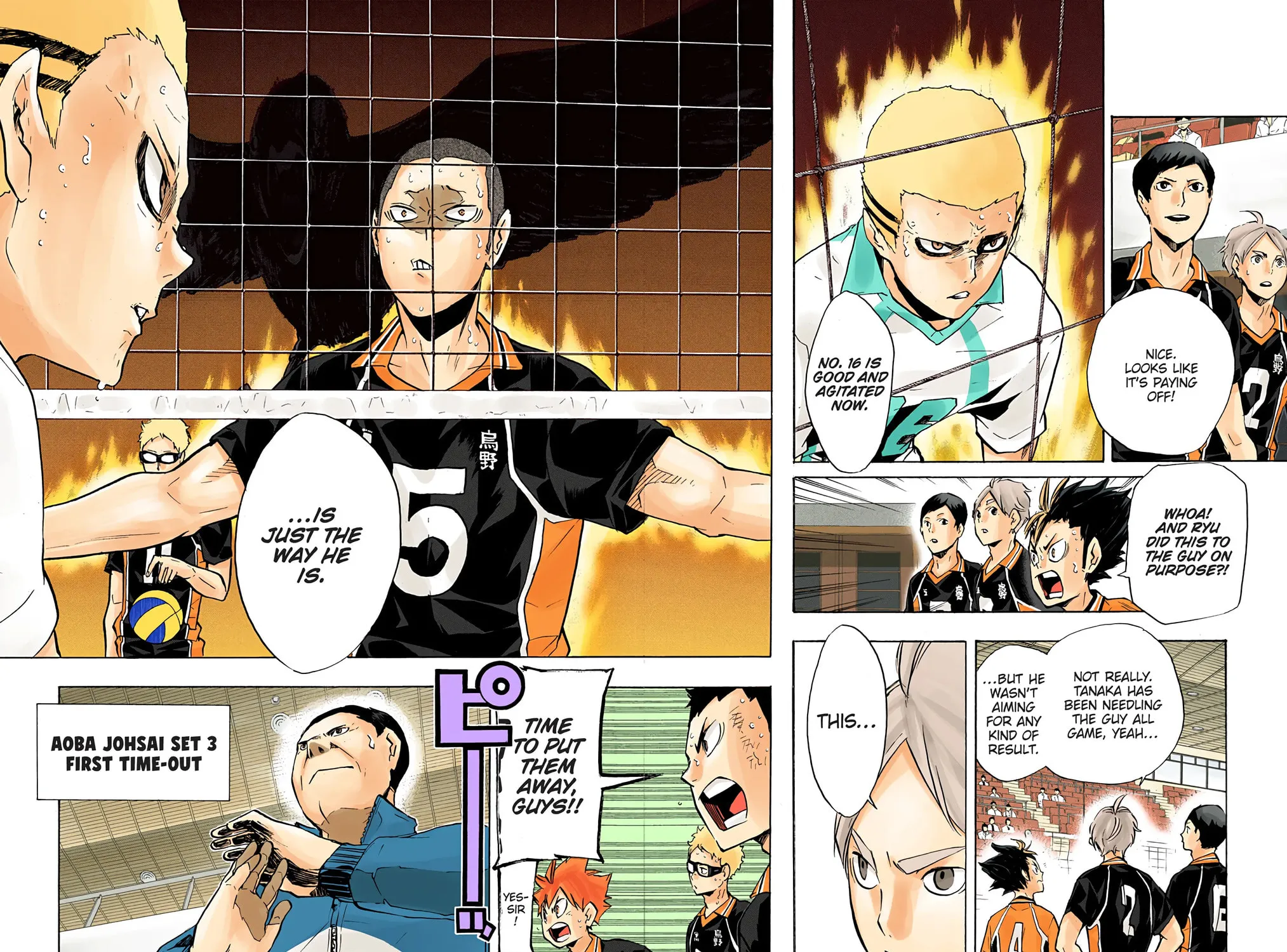 Read Haikyu!! (Official Colored) (Colored) chapter 140 image 34 on Lezhin