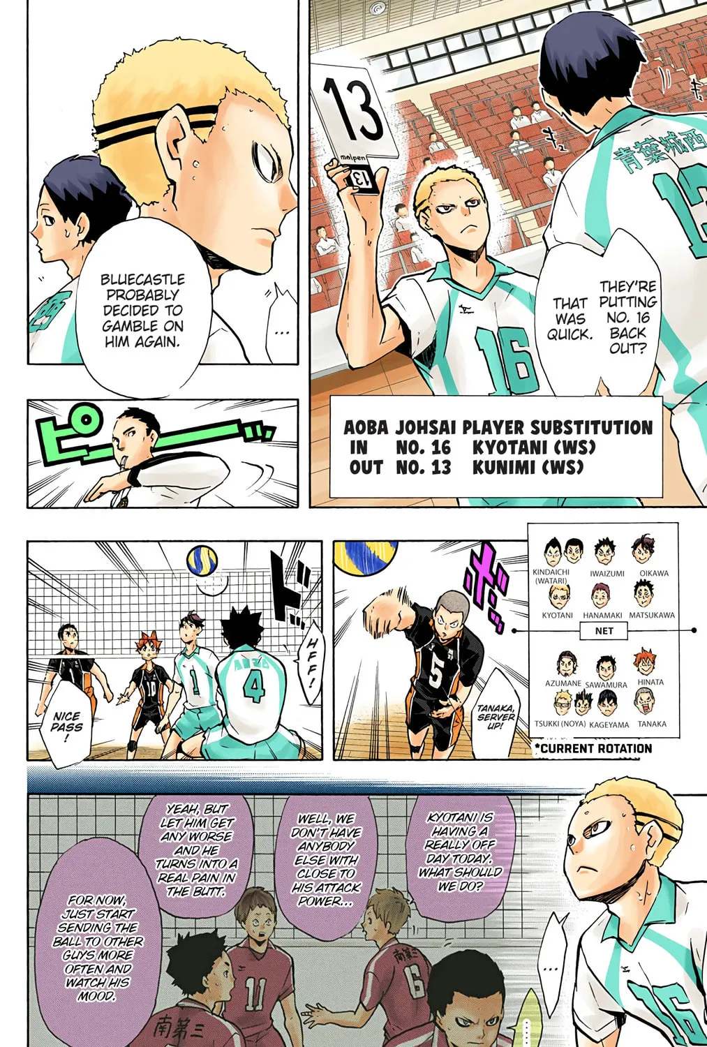 Read Haikyu!! (Official Colored) (Colored) chapter 141 image 20 on Lezhin