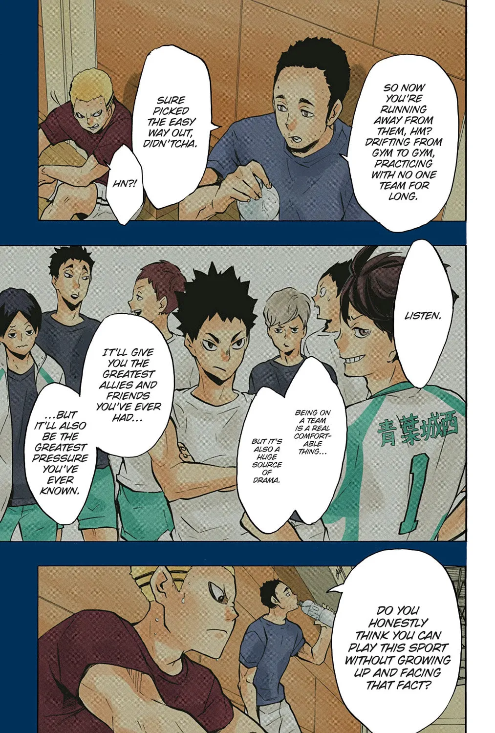 Read Haikyu!! (Official Colored) (Colored) chapter 141 image 26 on Lezhin