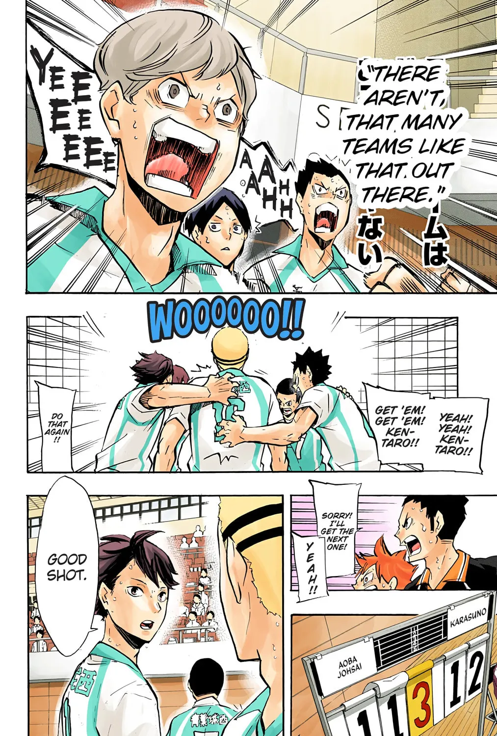 Read Haikyu!! (Official Colored) (Colored) chapter 141 image 30 on Lezhin