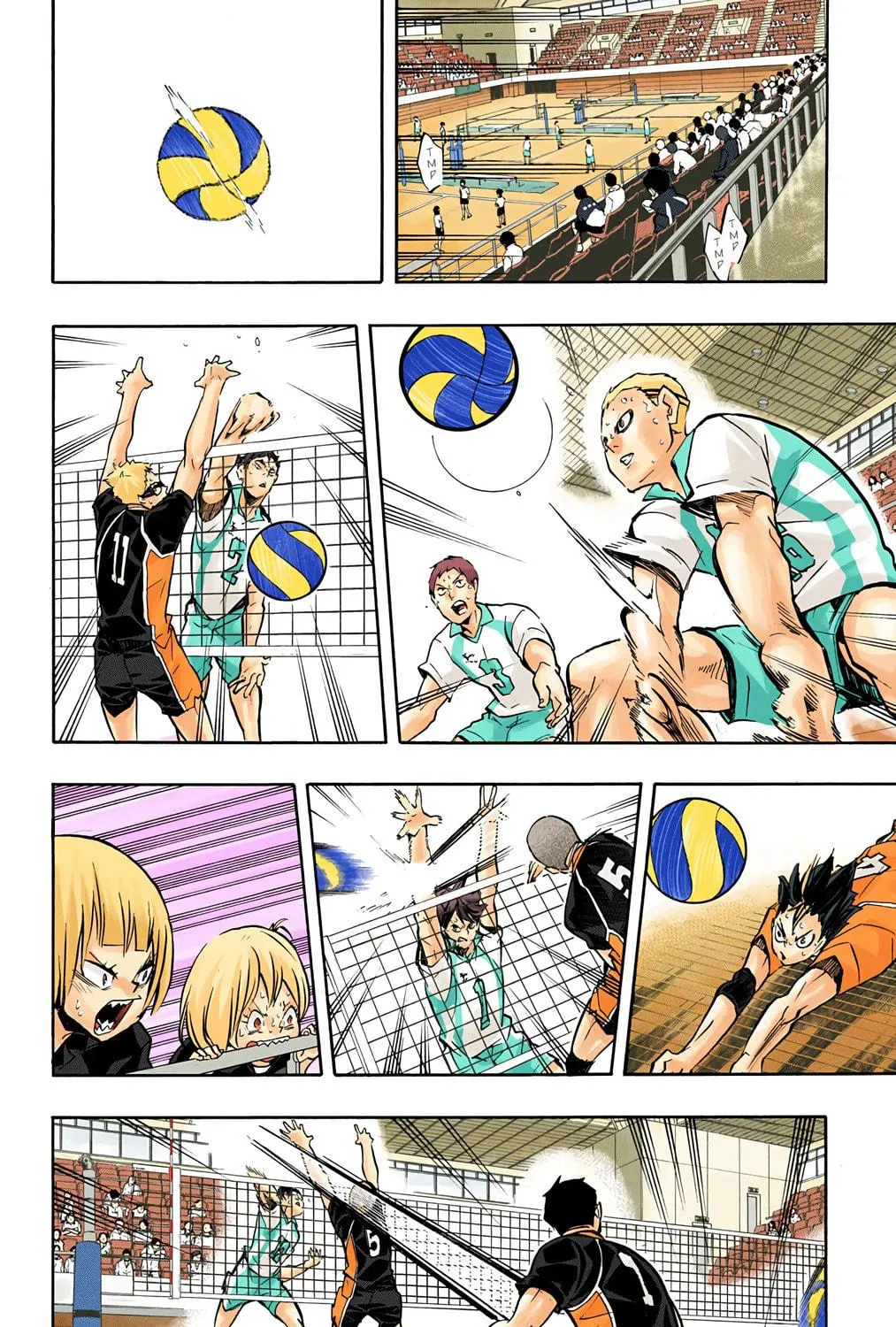 Read Haikyu!! (Official Colored) (Colored) chapter 144 image 10 on Lezhin
