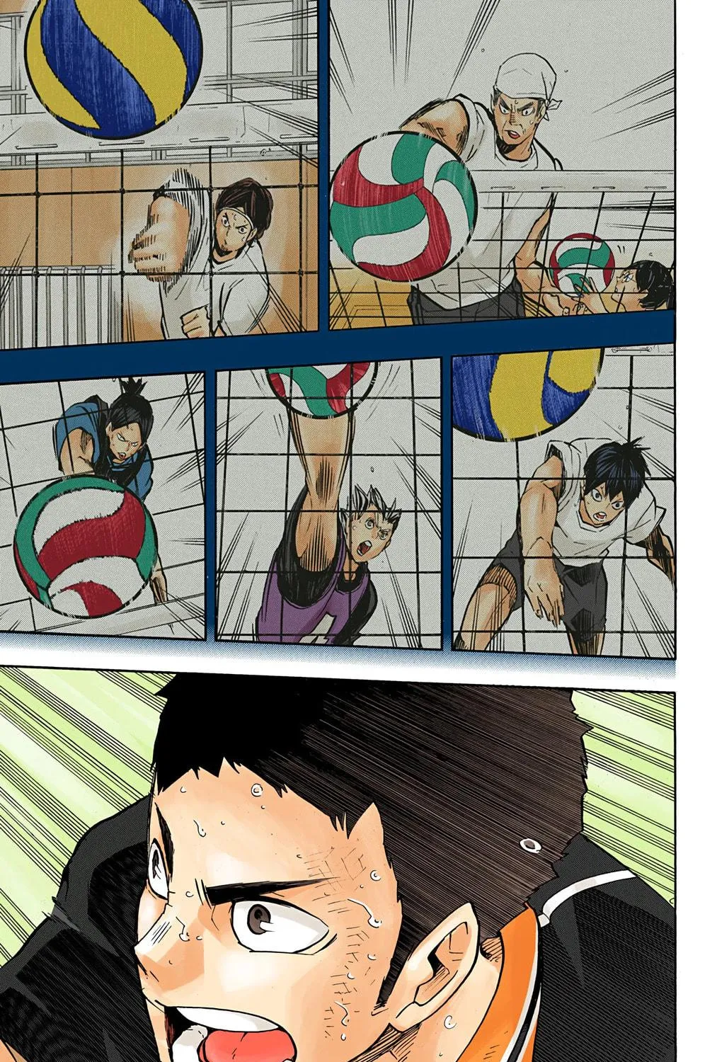 Read Haikyu!! (Official Colored) (Colored) chapter 144 image 22 on Lezhin