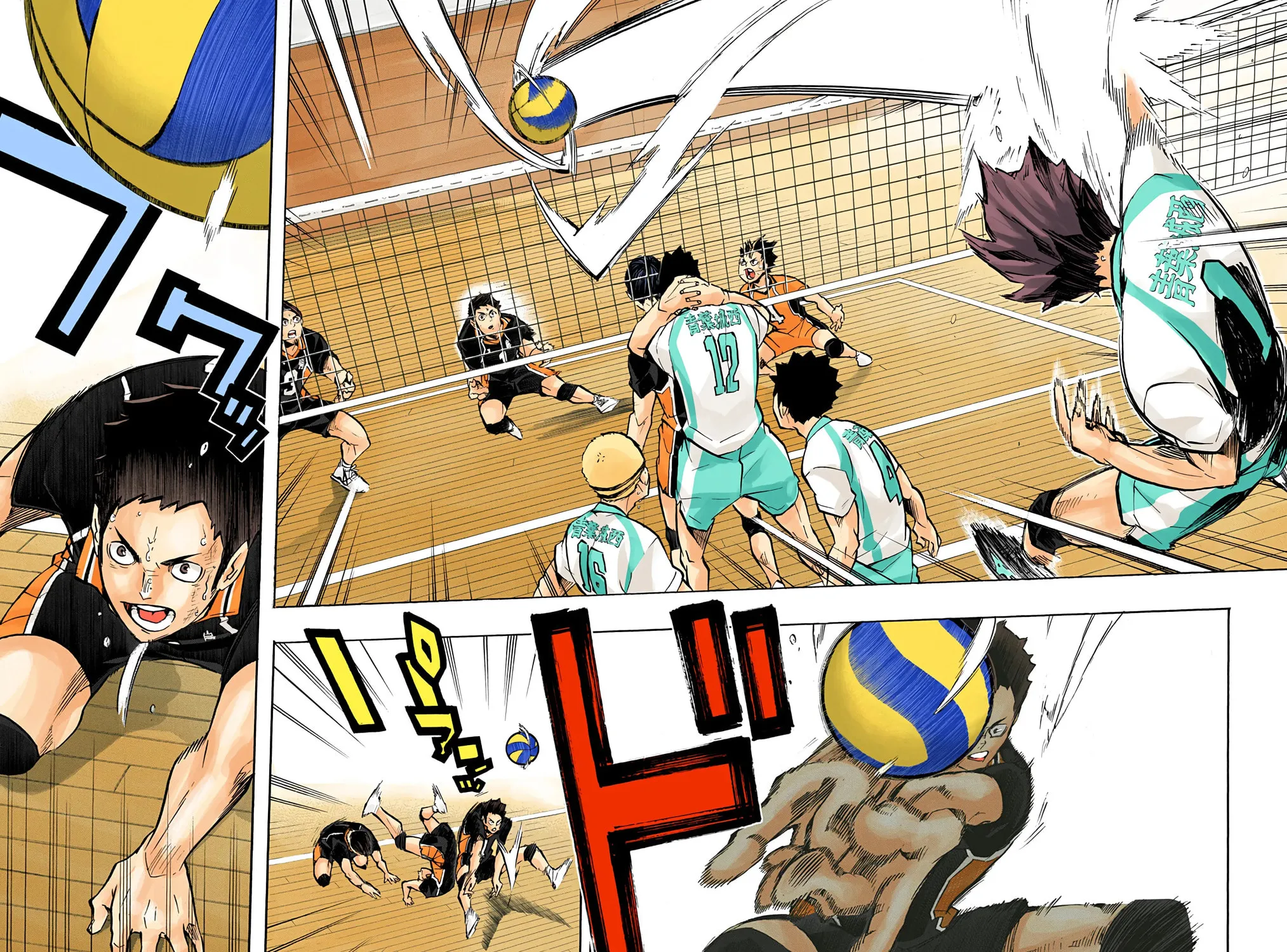 Read Haikyu!! (Official Colored) (Colored) chapter 144 image 24 on Lezhin