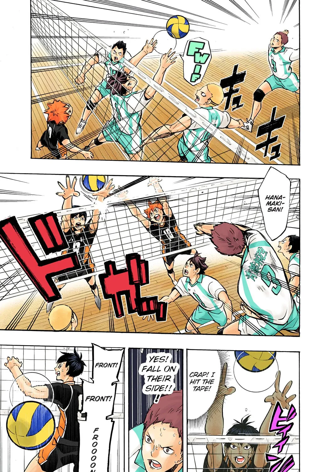 Read Haikyu!! (Official Colored) (Colored) chapter 145 image 32 on Lezhin