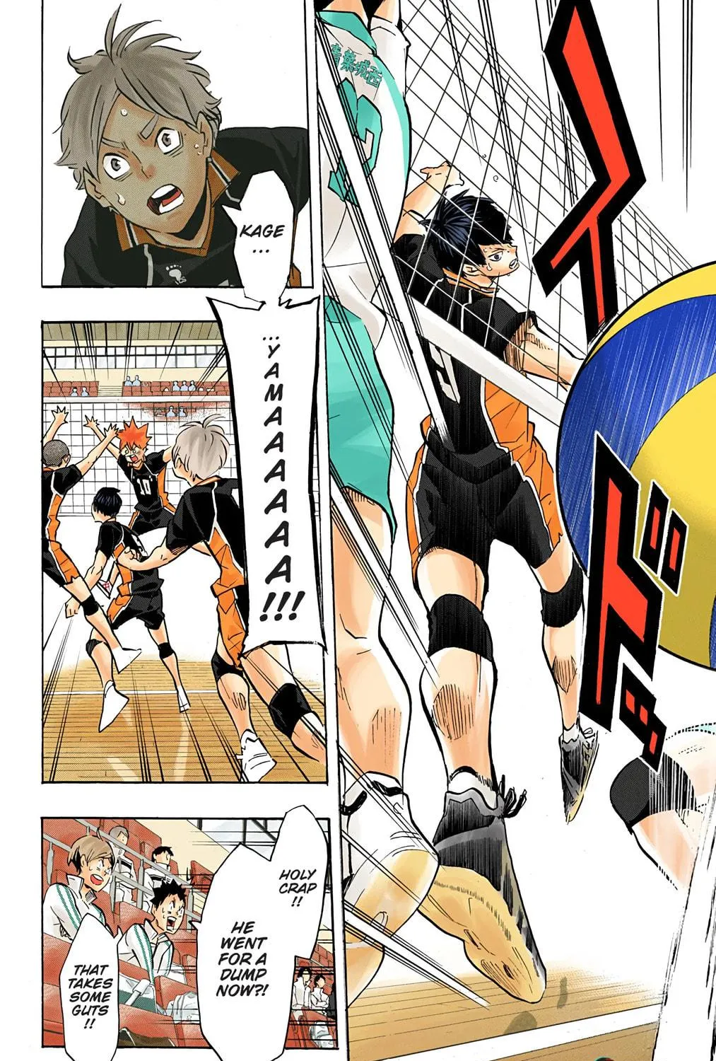 Read Haikyu!! (Official Colored) (Colored) chapter 145 image 40 on Lezhin