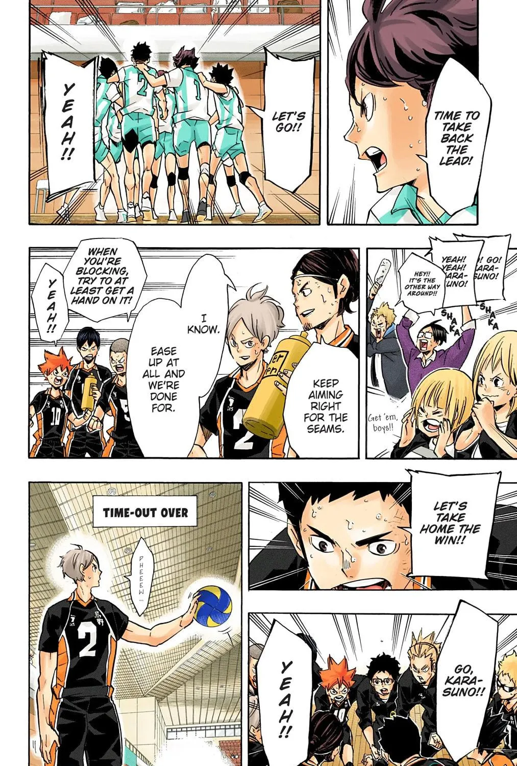 Read Haikyu!! (Official Colored) (Colored) chapter 146 image 10 on Lezhin