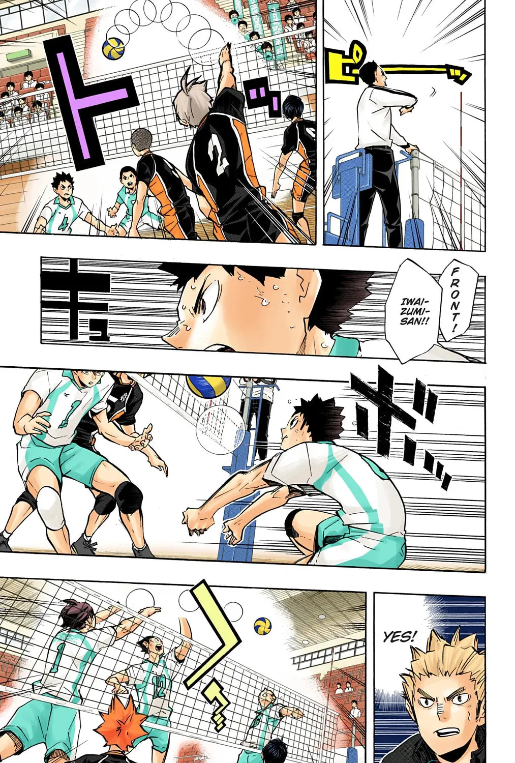 Read Haikyu!! (Official Colored) (Colored) chapter 146 image 12 on Lezhin