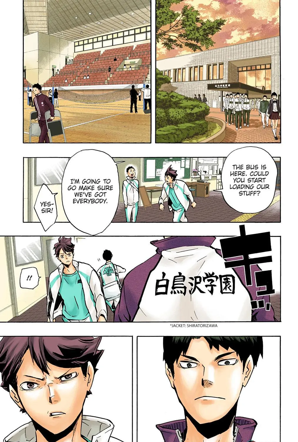 Read Haikyu!! (Official Colored) (Colored) chapter 148 image 16 on Lezhin