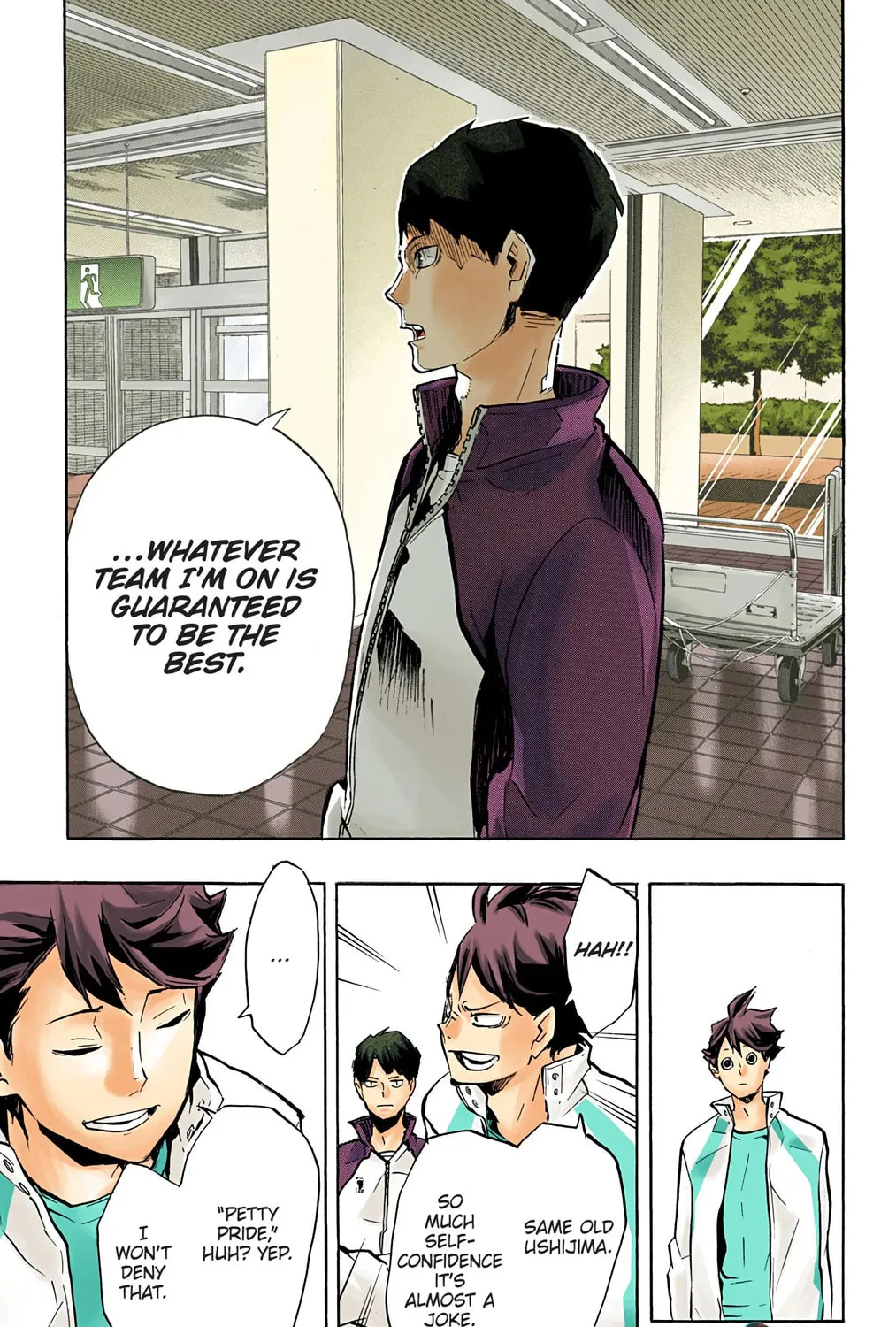Read Haikyu!! (Official Colored) (Colored) chapter 148 image 20 on Lezhin