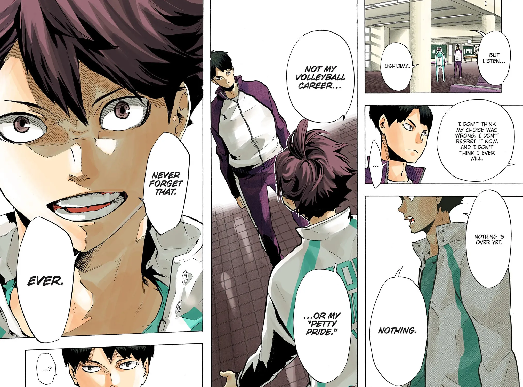 Read Haikyu!! (Official Colored) (Colored) chapter 148 image 22 on Lezhin