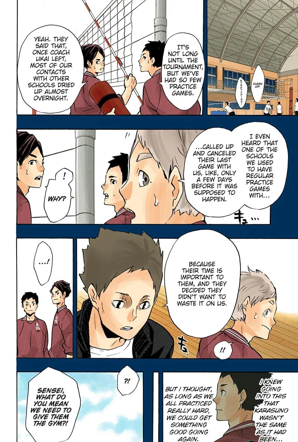 Read Haikyu!! (Official Colored) (Colored) chapter 149 image 10 on Lezhin
