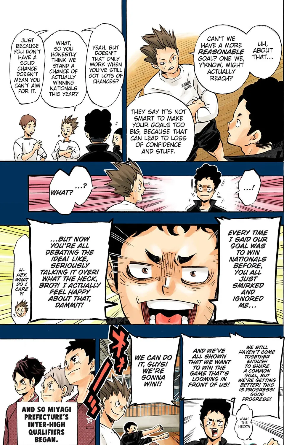 Read Haikyu!! (Official Colored) (Colored) chapter 149 image 20 on Lezhin