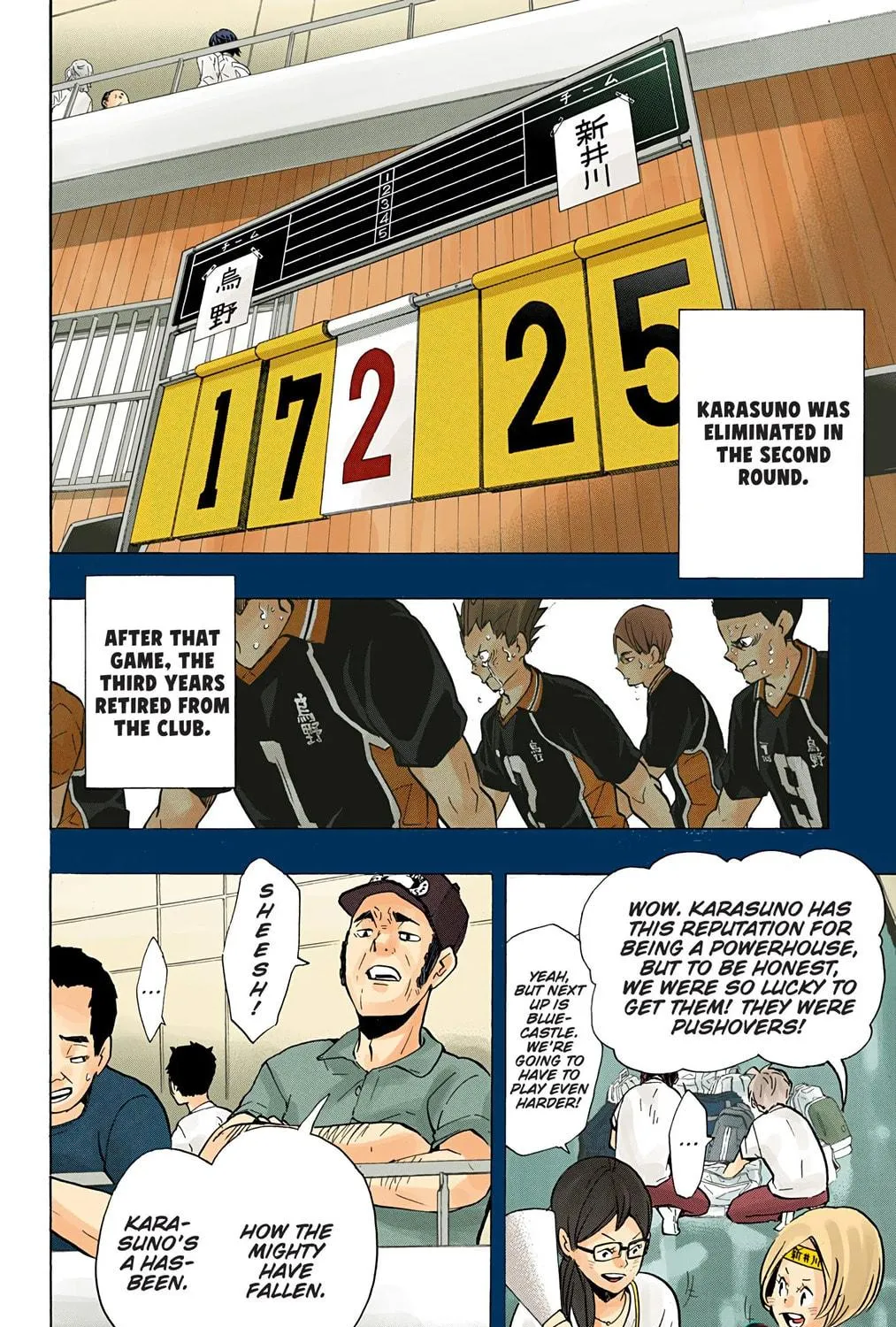 Read Haikyu!! (Official Colored) (Colored) chapter 149 image 22 on Lezhin