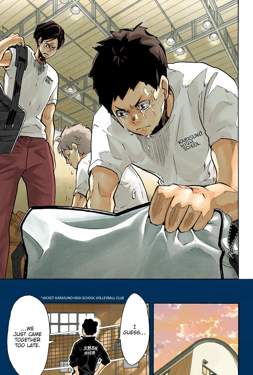 Read Haikyu!! (Official Colored) (Colored) chapter 149 image 24 on Lezhin