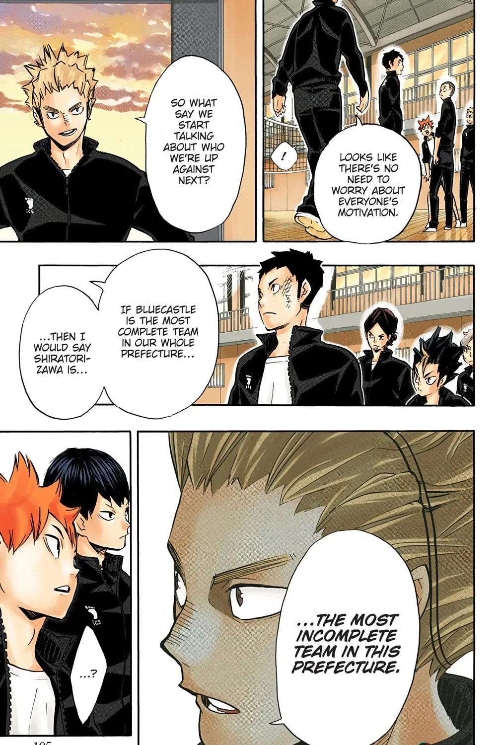 Read Haikyu!! (Official Colored) (Colored) chapter 149 image 36 on Lezhin