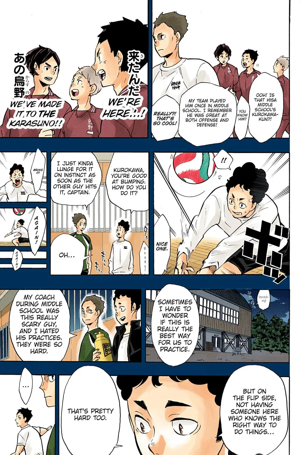 Read Haikyu!! (Official Colored) (Colored) chapter 149 image 8 on Lezhin