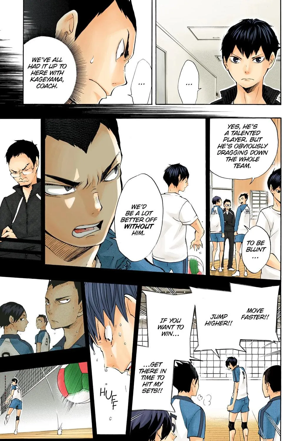 Read Haikyu!! (Official Colored) (Colored) chapter 15 image 16 on Lezhin