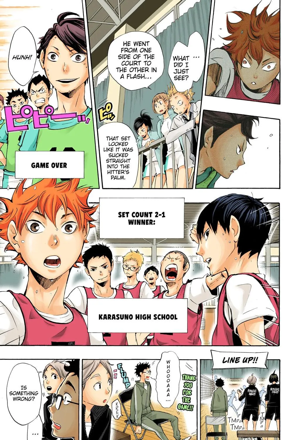 Read Haikyu!! (Official Colored) (Colored) chapter 15 image 4 on Lezhin