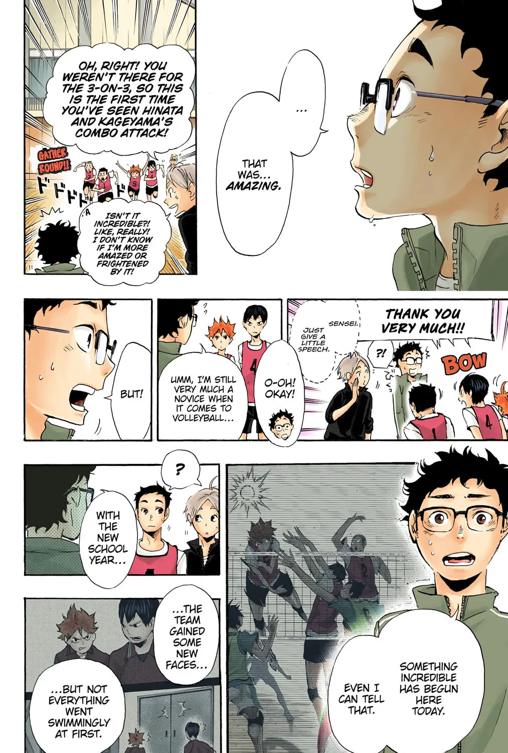 Read Haikyu!! (Official Colored) (Colored) chapter 15 image 6 on Lezhin