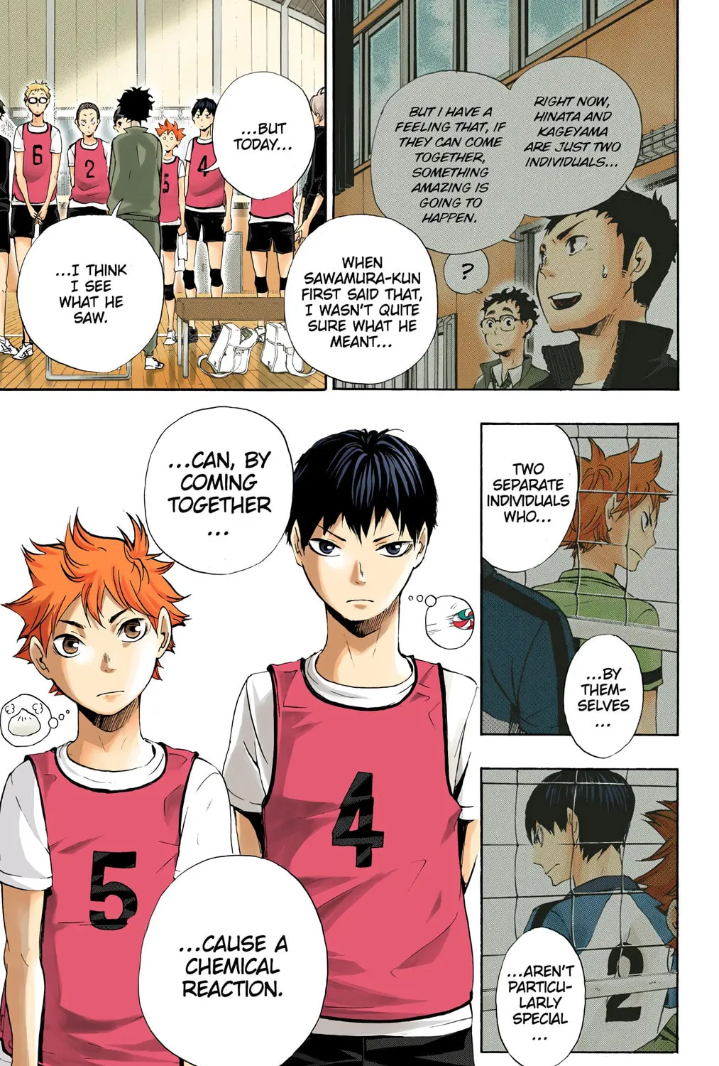 Read Haikyu!! (Official Colored) (Colored) chapter 15 image 8 on Lezhin
