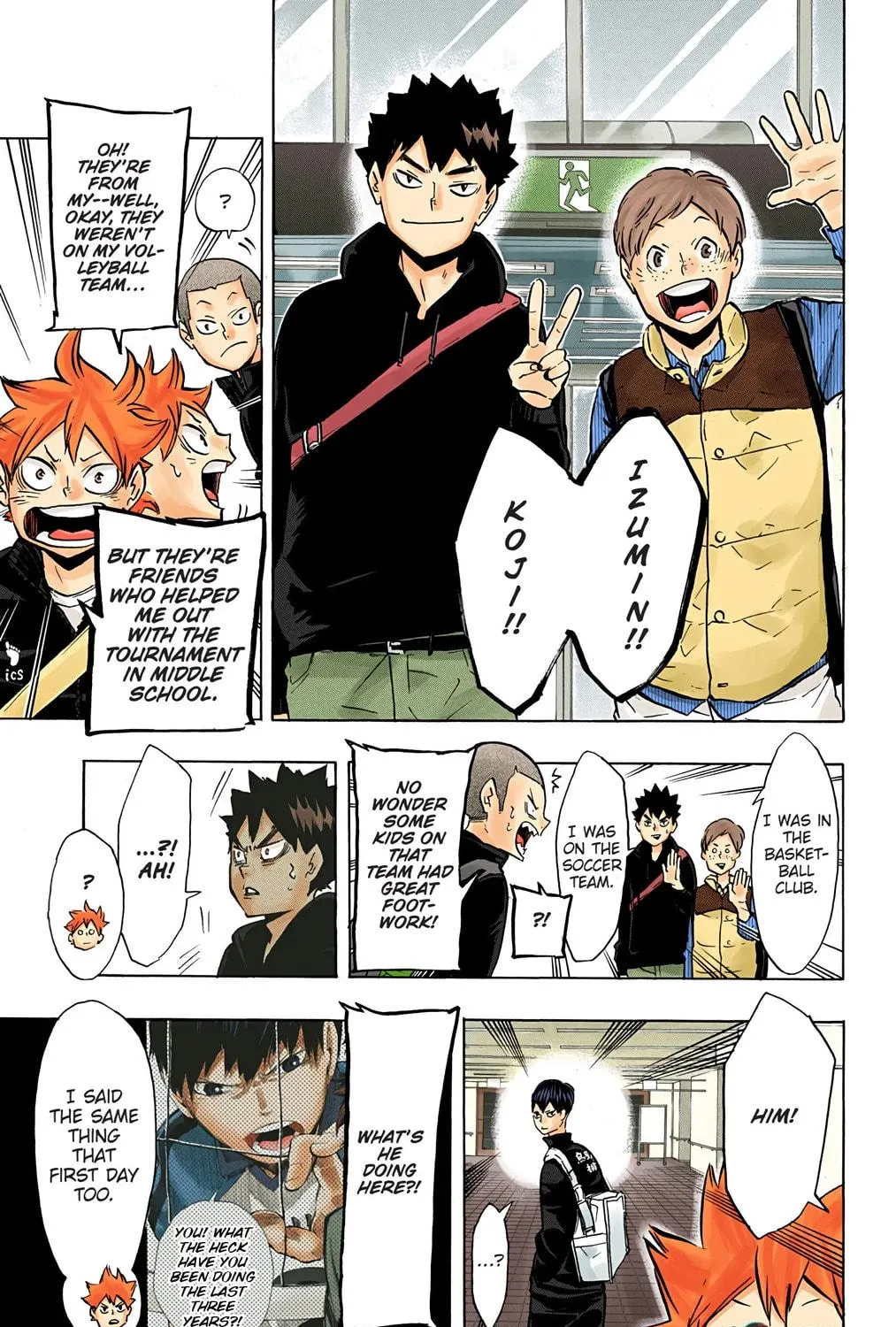 Read Haikyu!! (Official Colored) (Colored) chapter 150 image 10 on Lezhin