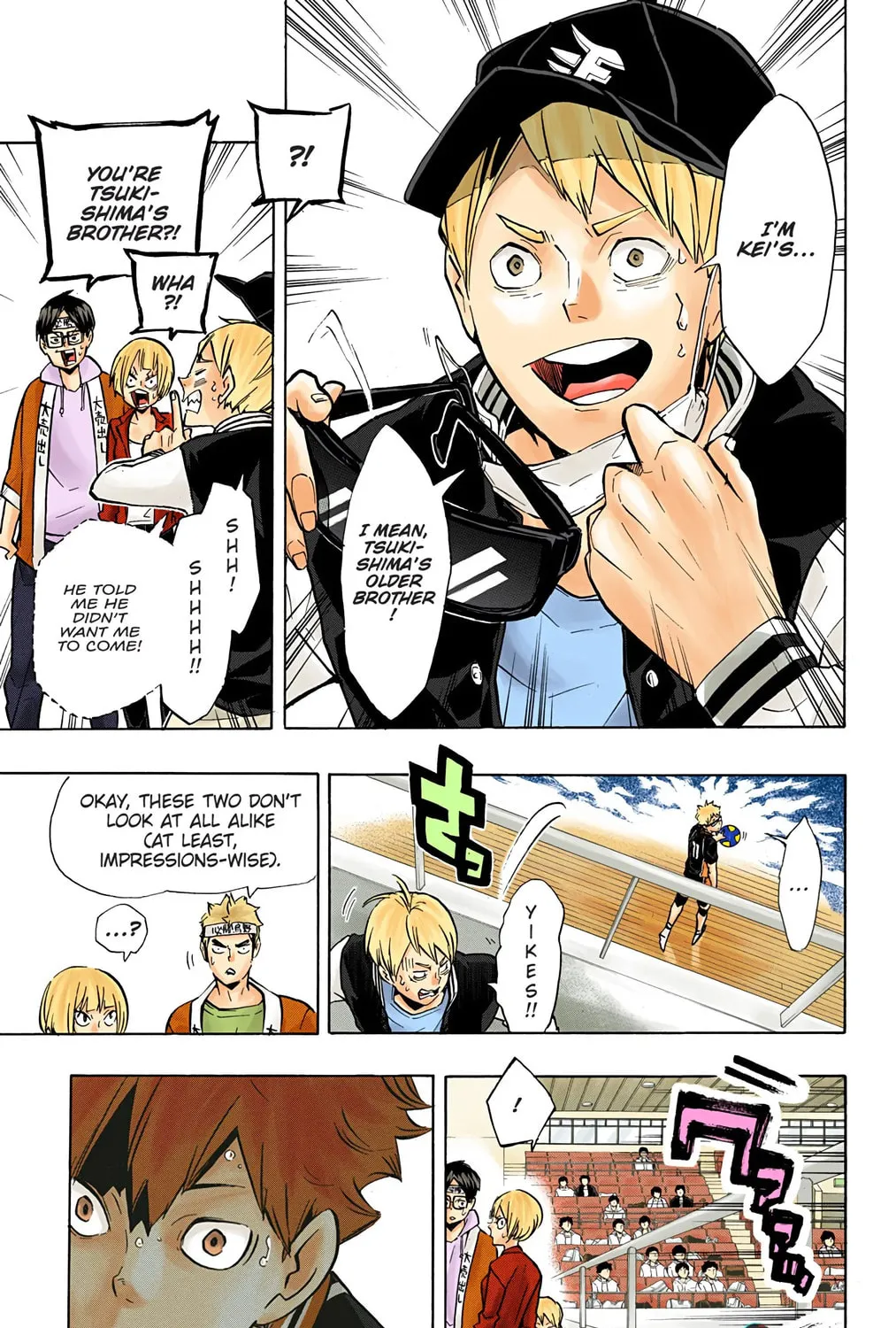 Read Haikyu!! (Official Colored) (Colored) chapter 150 image 20 on Lezhin