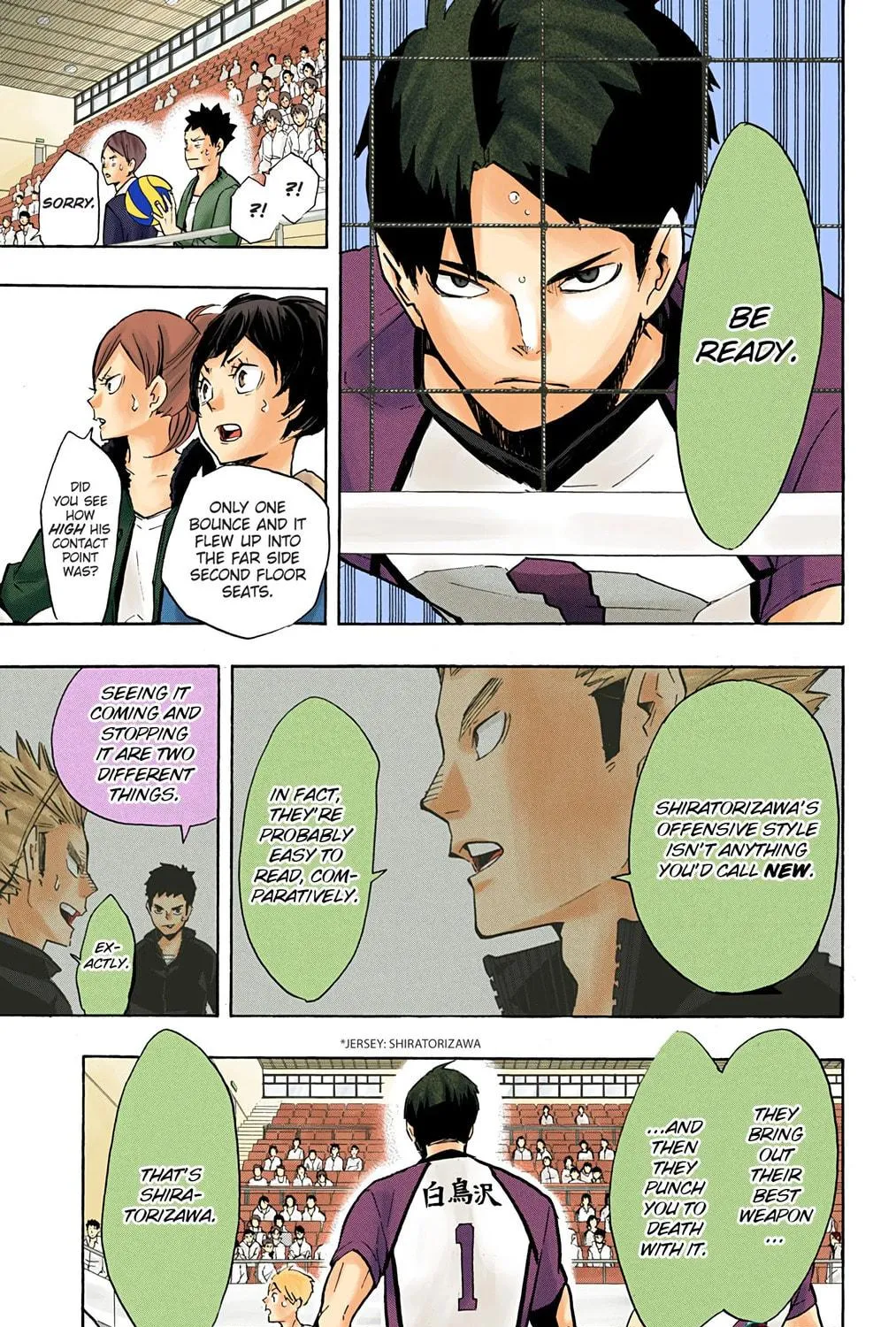 Read Haikyu!! (Official Colored) (Colored) chapter 150 image 28 on Lezhin